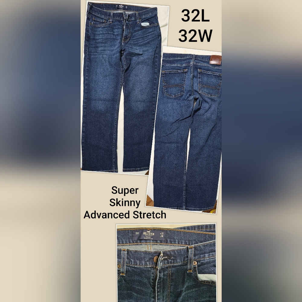 Hollister Dark Blue Skinny Jeans